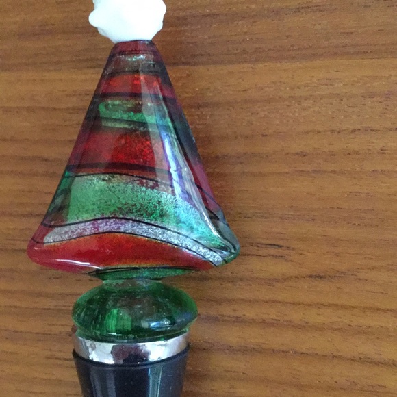 Christmas tree bottle stopper🍷drink on! - Picture 3 of 5
